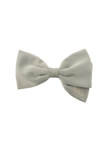 SILK BOW HAIR CLIP_MINT