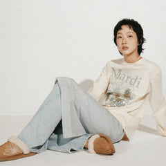 flowermardi jardin pastel with classique slippers