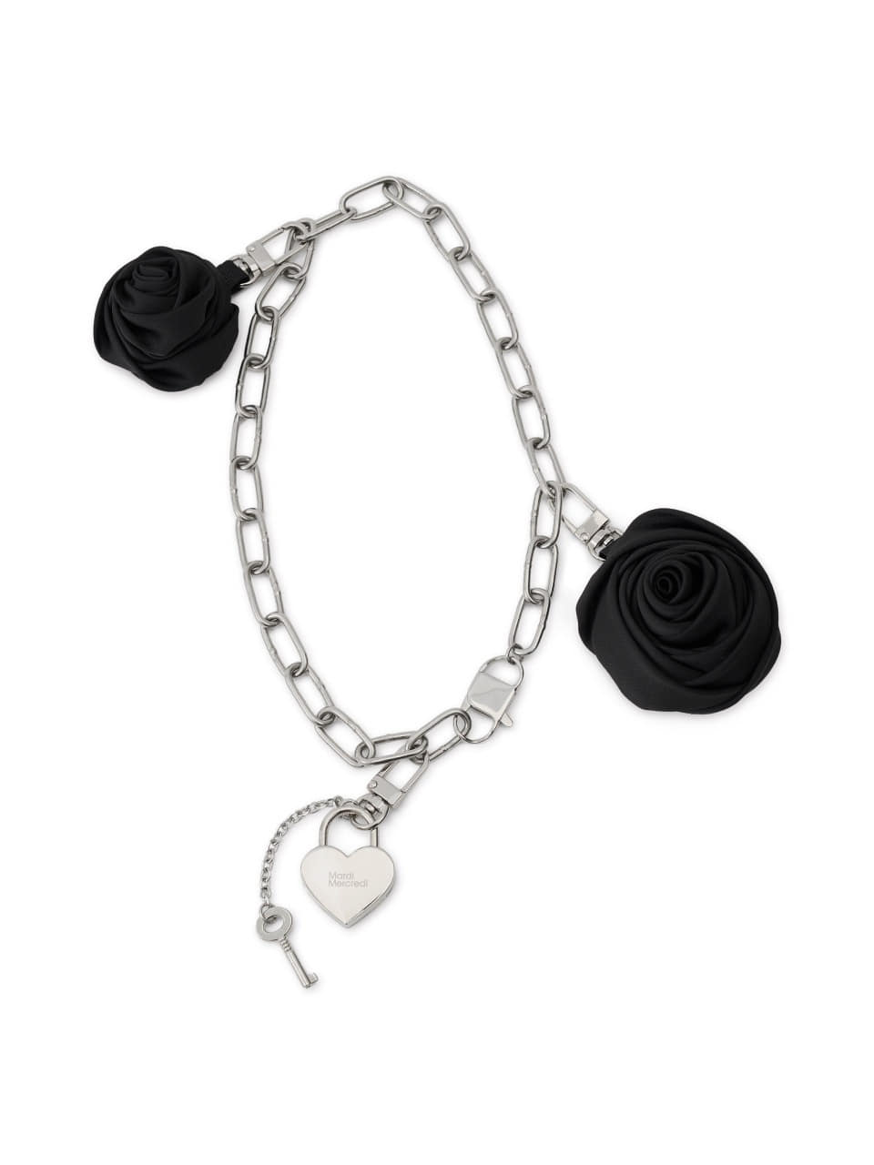 ROSE KEYCHAIN_BLACK