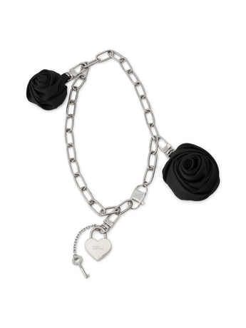 ROSE KEYCHAIN_BLACK