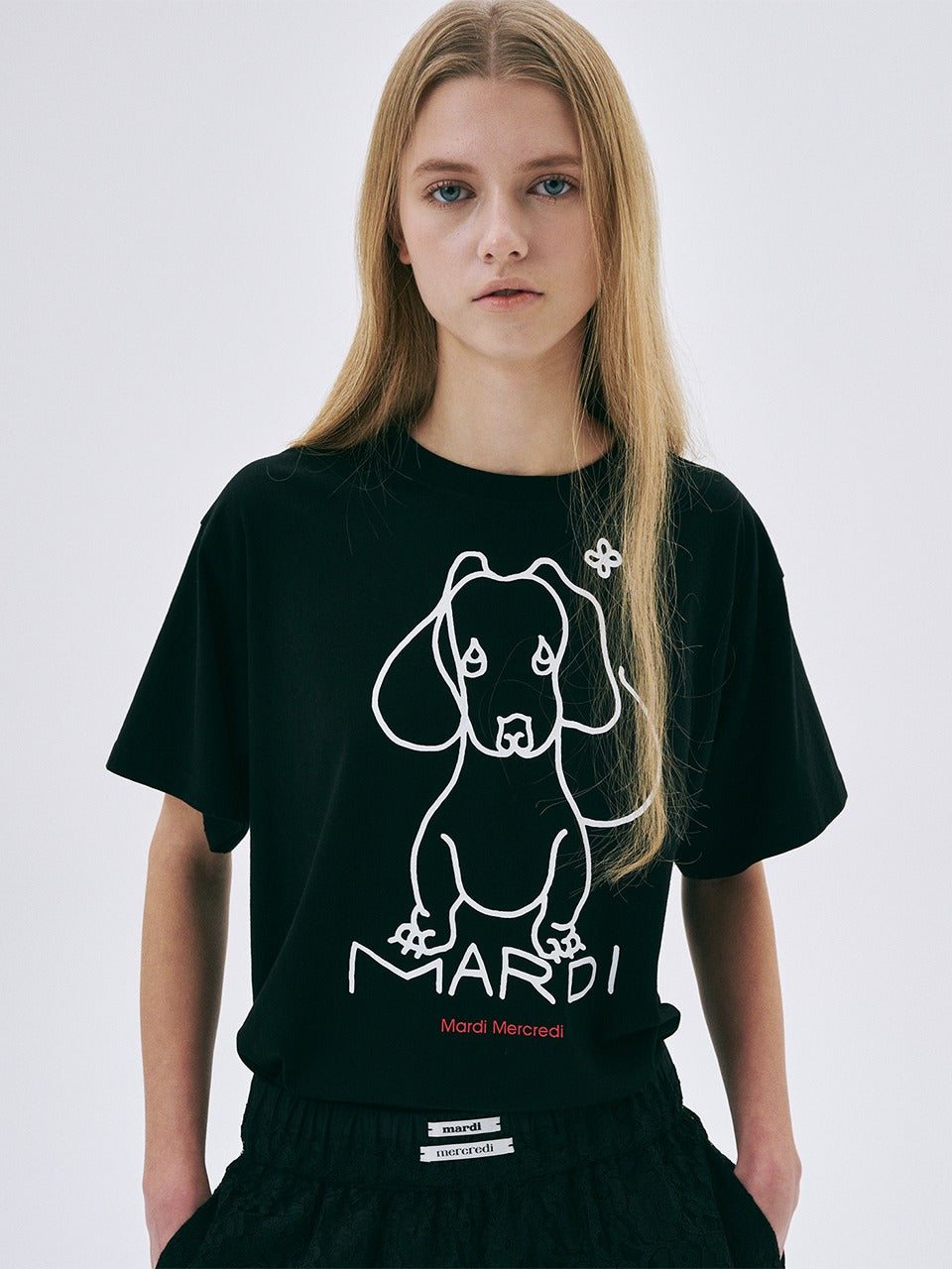 TSHIRT DDANJI CH.02_BLACK WHITE