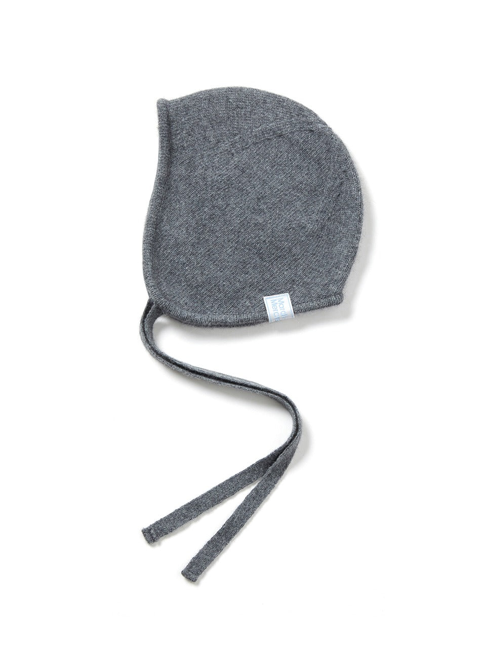 [GIFT SET] RACCOON BLENDED BEANIE EARFLAP_GREY