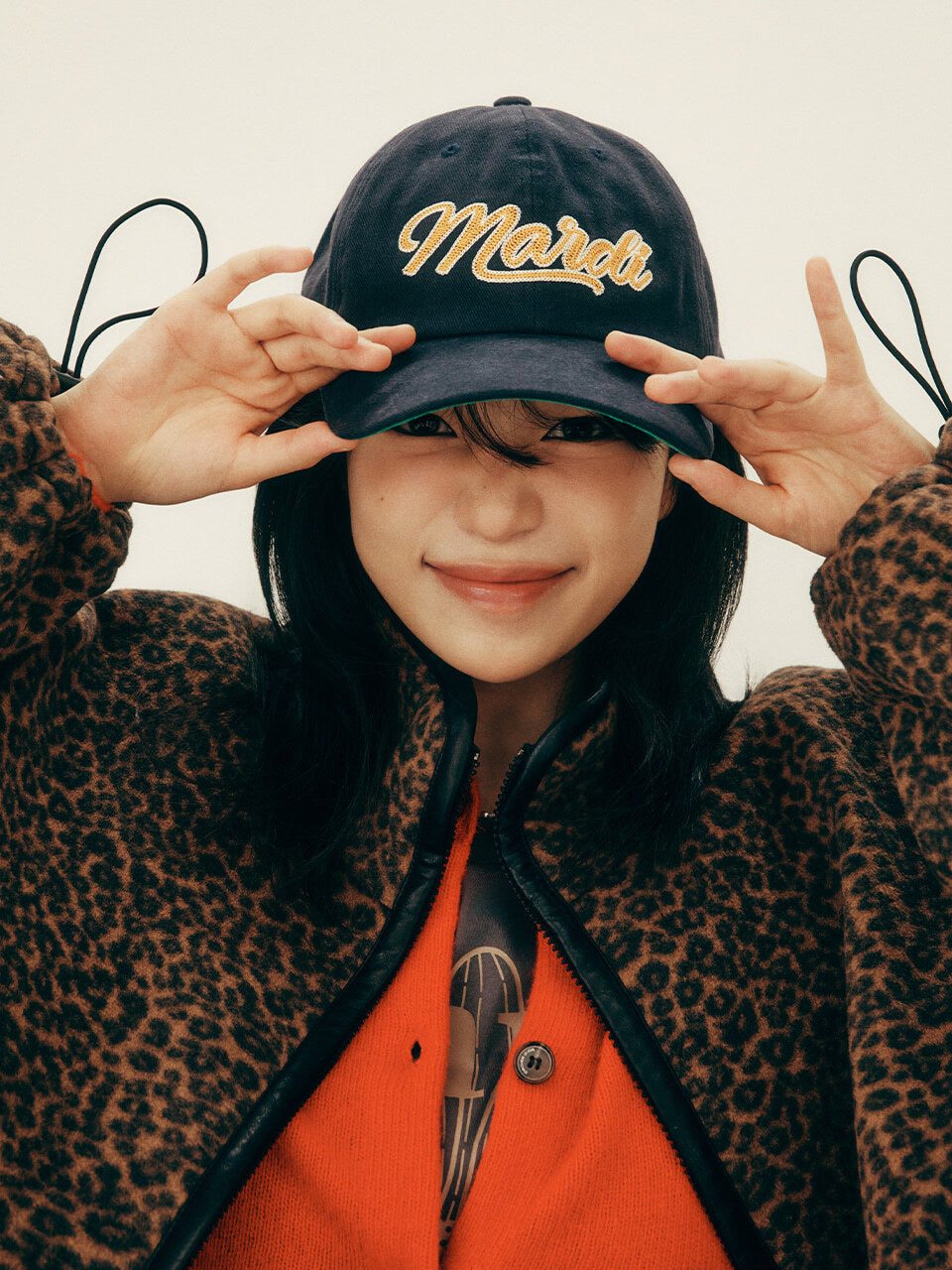 [Restocking on October 2] CAP MARDI CHAIN VINTAGE LOGO_NAVY