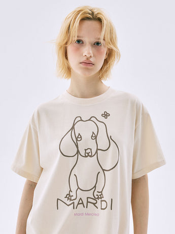 TSHIRT DDANJI CH.02_BUTTER TAUPE