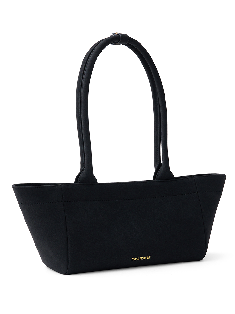 SUEDE EAST WEST BAG_BLACK