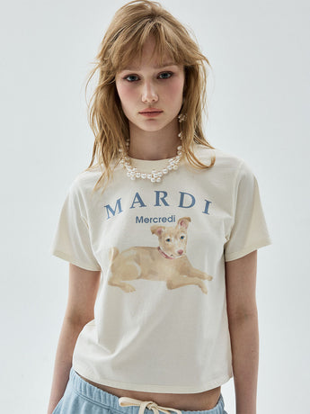 SLIM TSHIRT NEZ TOUT ROSE 01_CREAM ASHBLUE