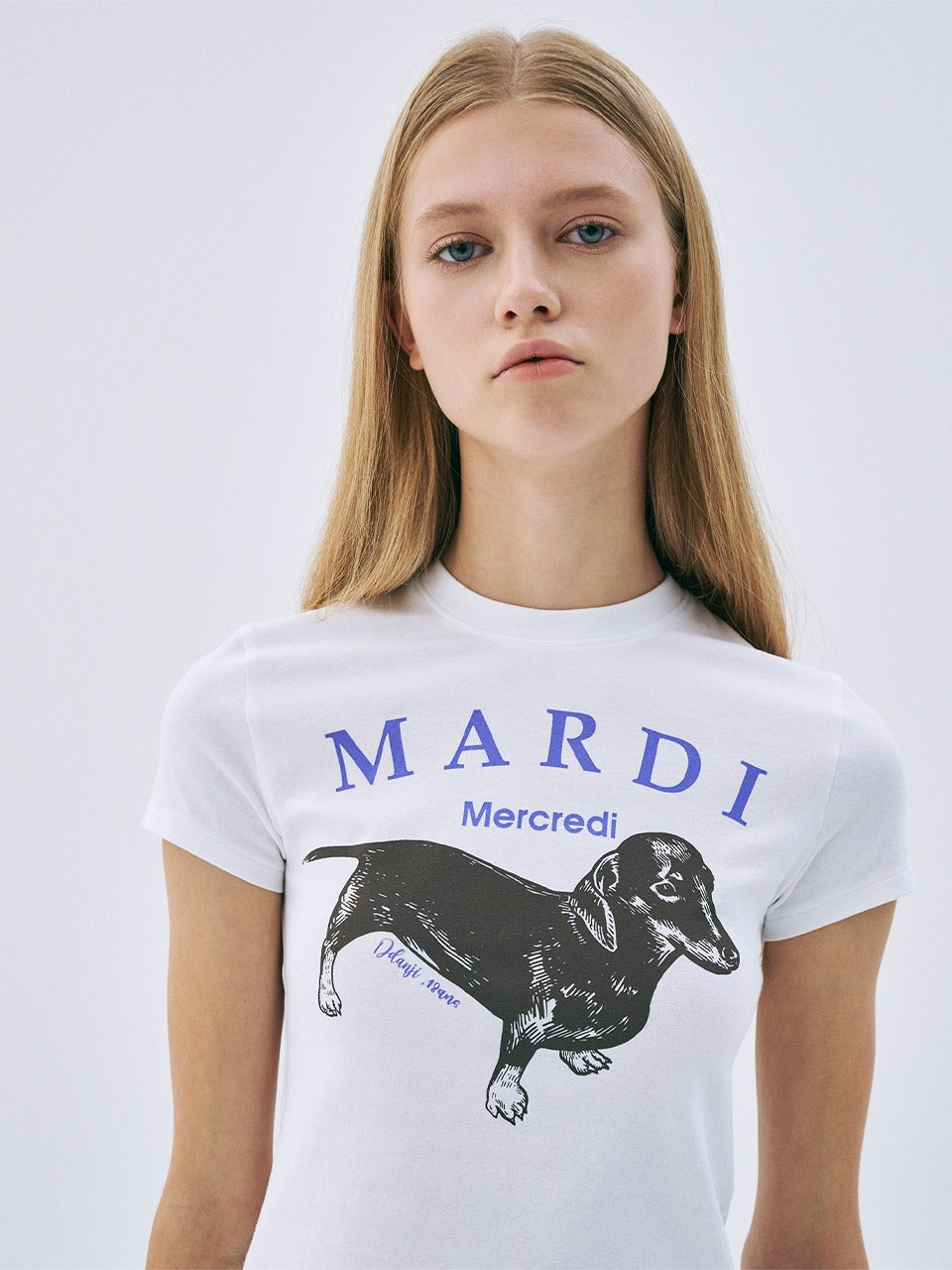 CROPPED TSHIRT DDANJI_WHITE PURPLE