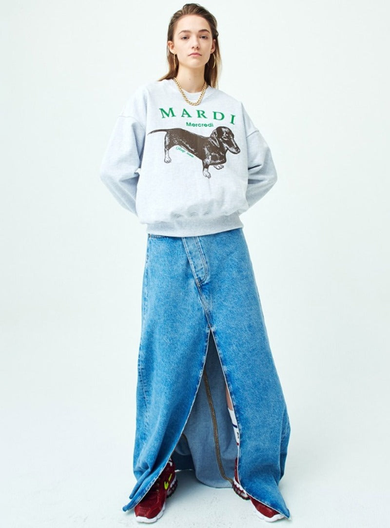 SWEATSHIRT DDANJI_HEATHER