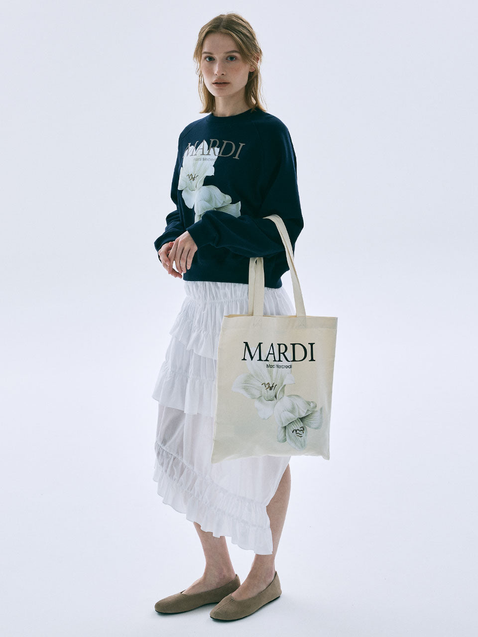 CANVAS BAG LILIES 05_CREAM