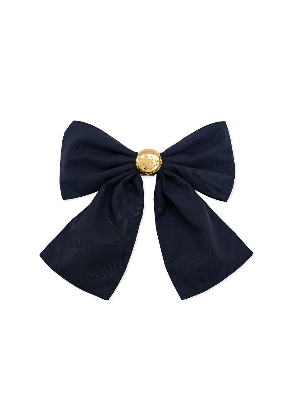 CLASSIC HAIR CLIP RIBBON_NAVY