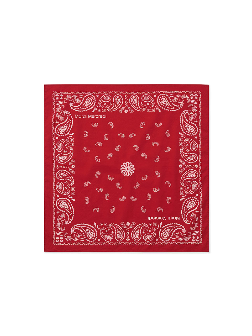 COTTON BANDANA MARDI_RED