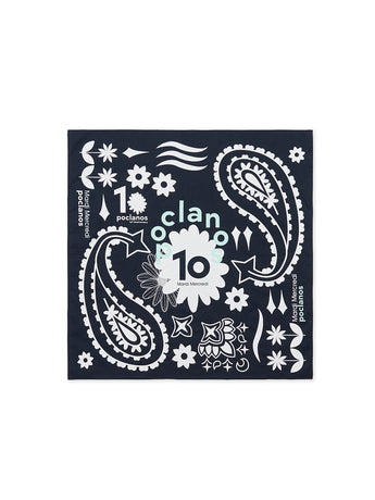 COTTON BANDANA POCLANOS X MARDI_NAVY