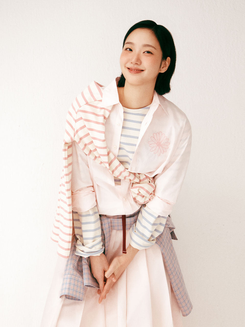COTTON POPLIN SHIRT_LIGHTPINK PINK