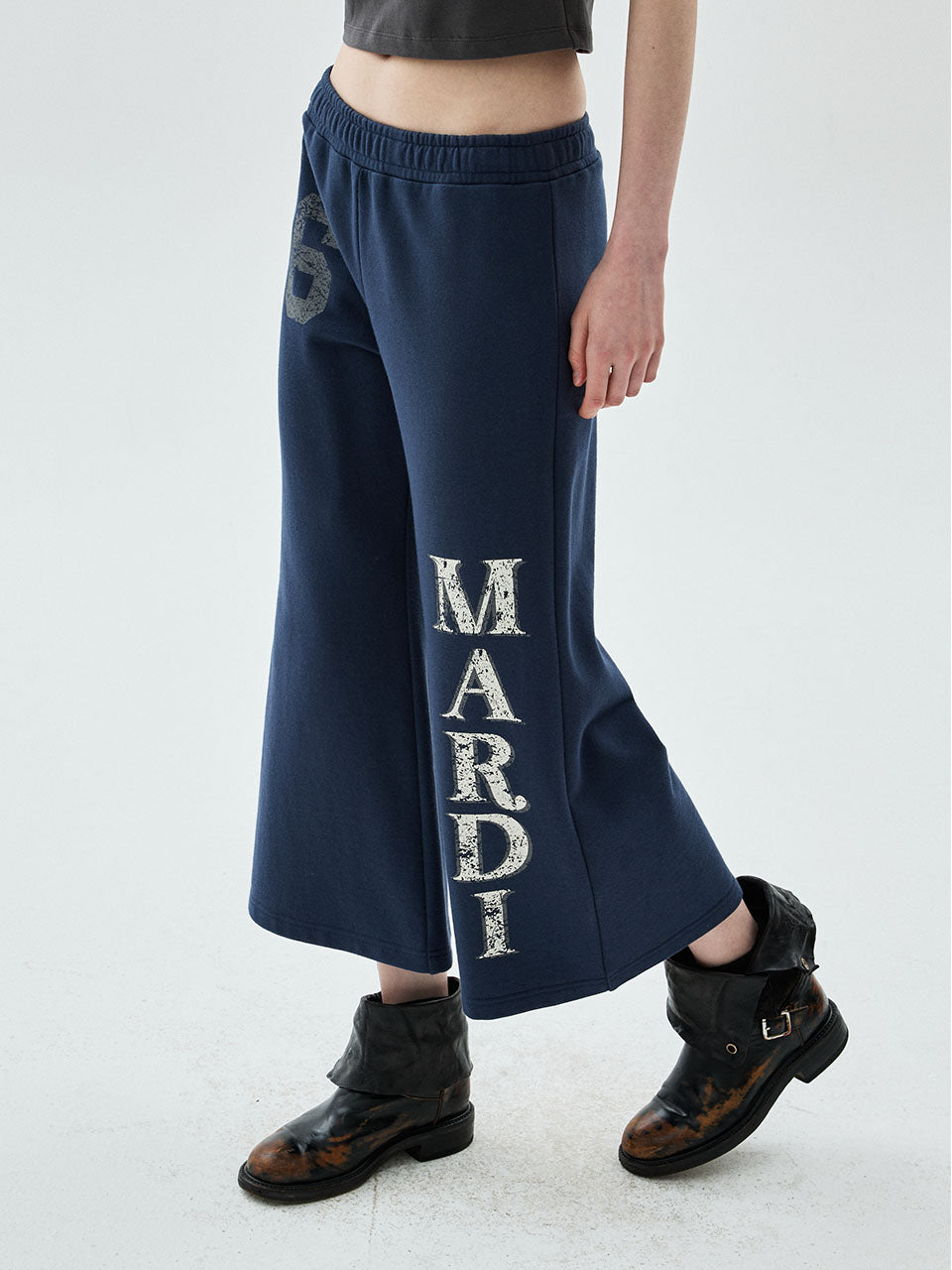 CROPPED FLARE PANTS MARDI 26_DEEPBLUE