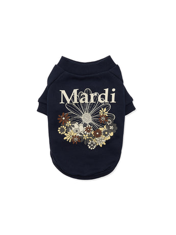 PET SWEATSHIRT FLOWERMARDI JARDIN_NAVY IVORY