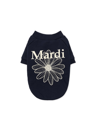 PET SWEATSHIRT FLOWERMARDI_NAVY IVORY