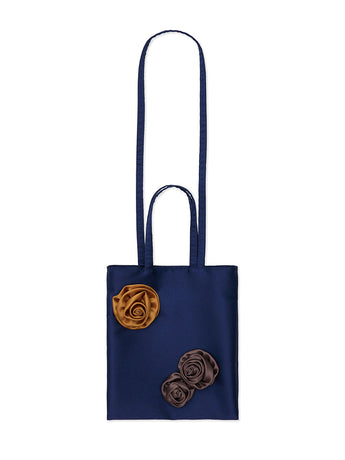 SATIN BAG ROSE_NAVY