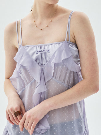 SATIN LAYERED BUSTIER_LAVENDER