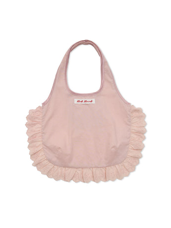 SHEER COTTON BAG FRILL_PINK