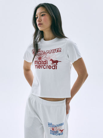 SLIM TSHIRT 2026 HORSE-POWER_IVORY