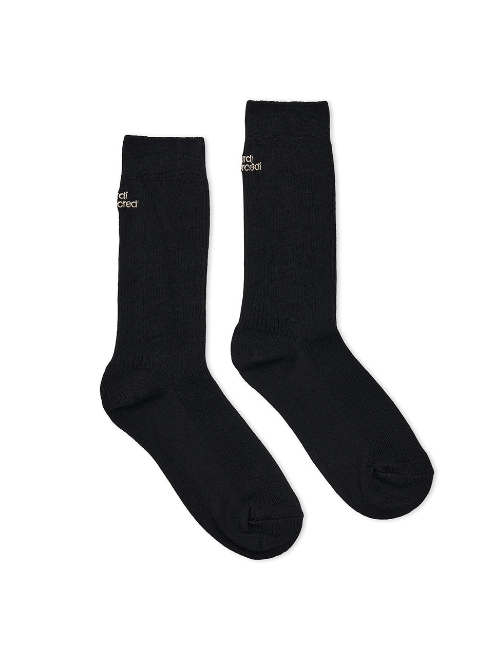 SOCKS ESSENTIAL_BLACK BEIGE