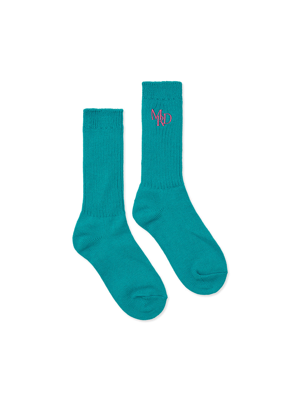 SOCKS MRD LOGO_MINT PINK