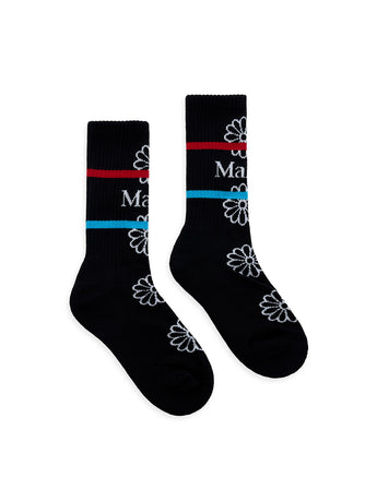 SOCKS FLOS EMOJI_BLACK