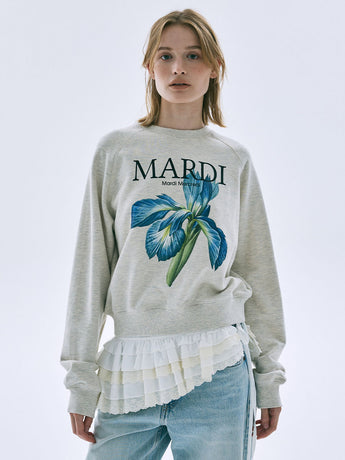 SWEATSHIRT RAGLAN LILIES 07_OATMEAL