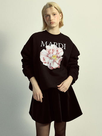 SWEATSHIRT ROSES 01_BLACK