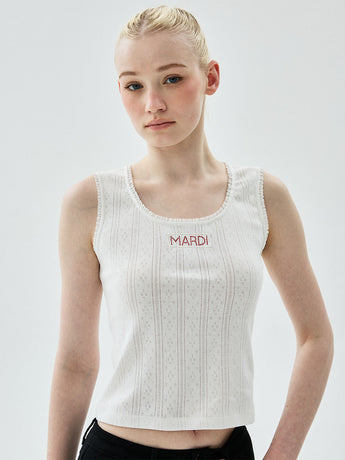 TANK SCOOP NECK EYELET_IVORY