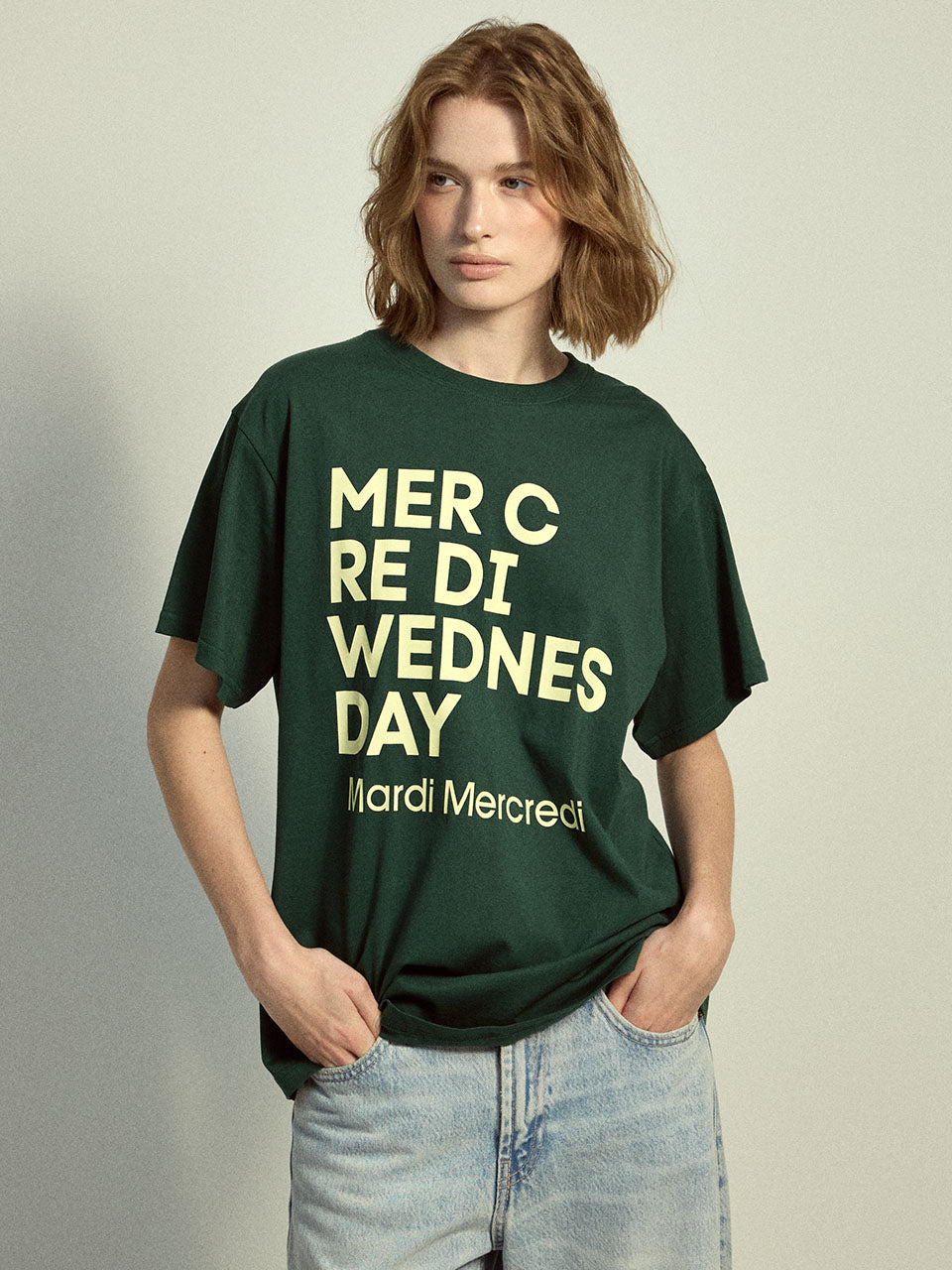 TSHIRT DU MERCREDI_GREEN LEMON