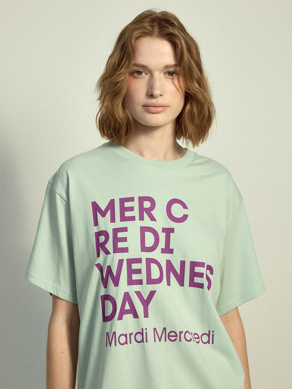 TSHIRT DU MERCREDI_MINT PURPLE