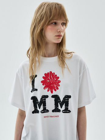 TSHIRT CRACKED IFMM_WHITE