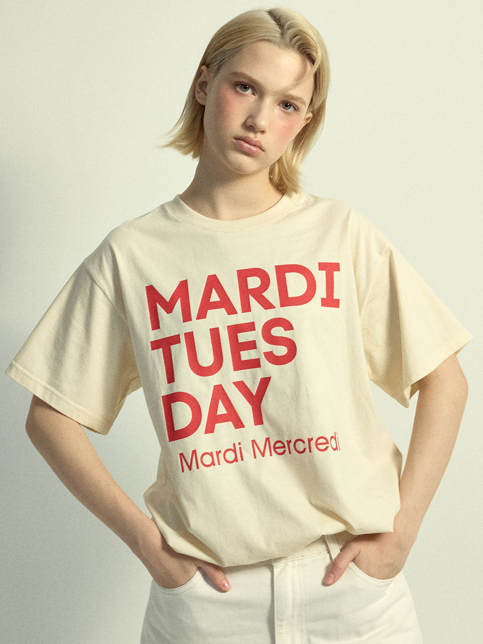 TSHIRT DU MARDI_BUTTER RED
