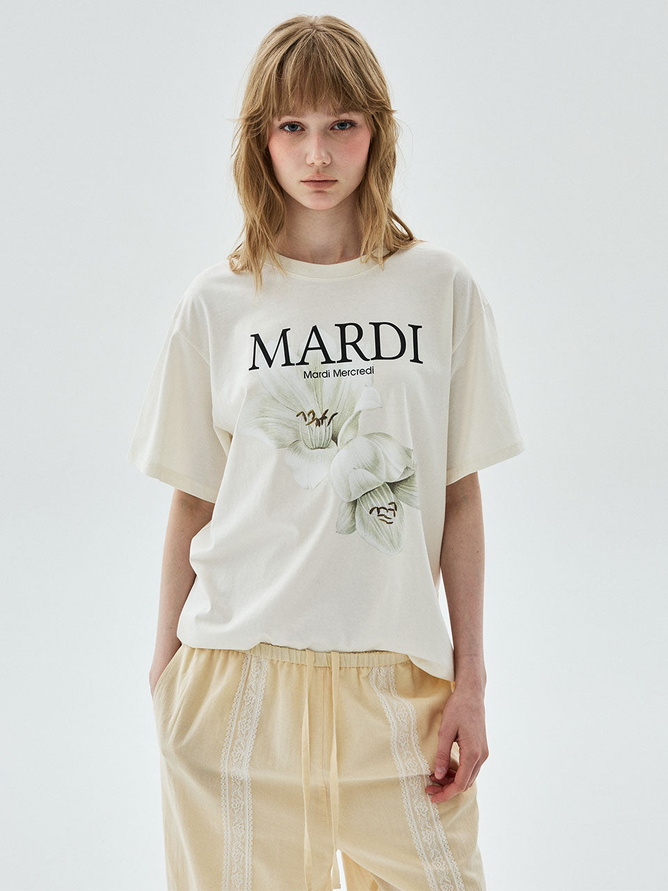 TSHIRT LILIES 05_CREAM