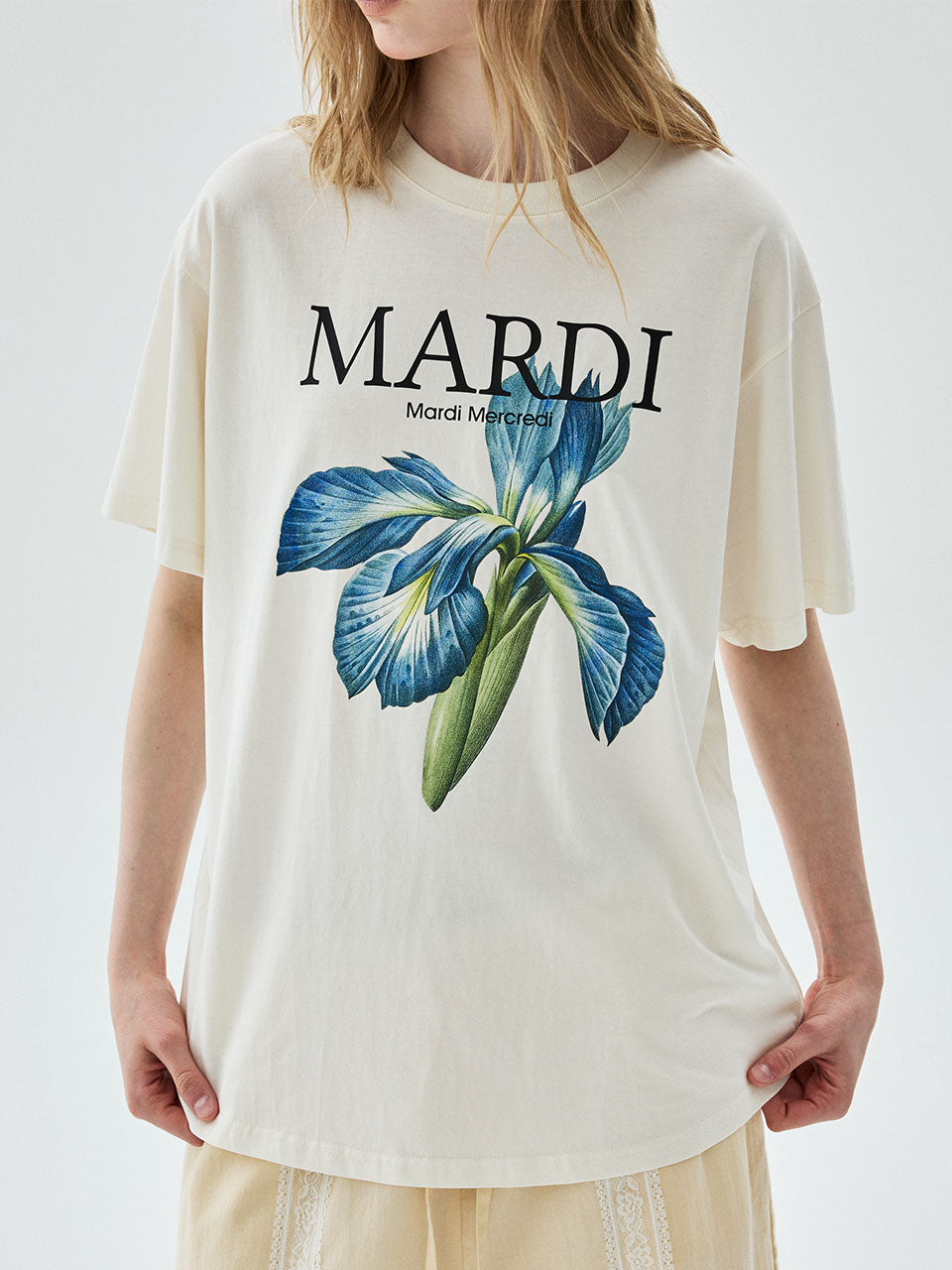 TSHIRT LILIES 07_CREAM