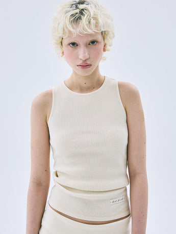WAFFLE BASIC TANK_BUTTER