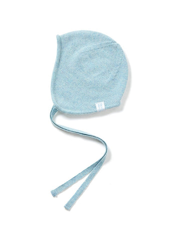 [GIFT SET] RACCOON BLENDED BEANIE EARFLAP_SKY