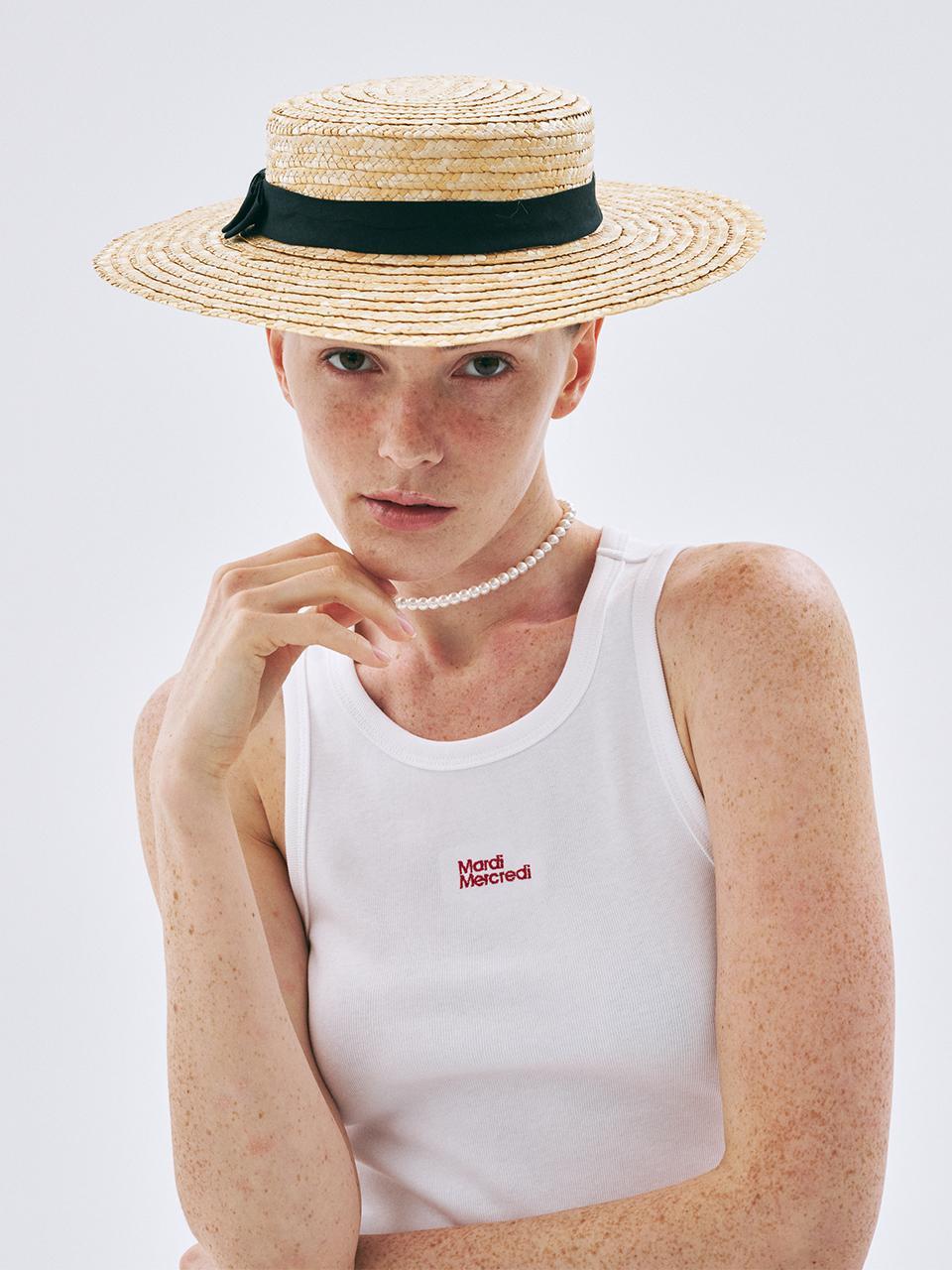 TANK RACER ESSENTIAL_WHITE RED